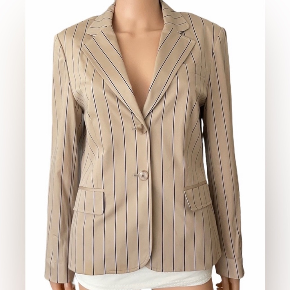 Talbots Pinstriped Blazer